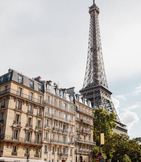 Vue du 7ème arrondissement de Paris — zone d'intervention serrurier